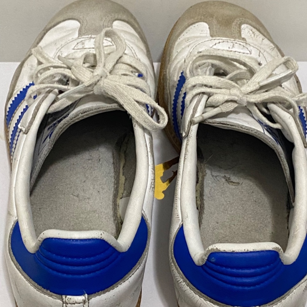 *****SOLD*****Adidas Samba Size 6 1/2 Women”s  Classic White  Sneakers , - Picture 9 of 11